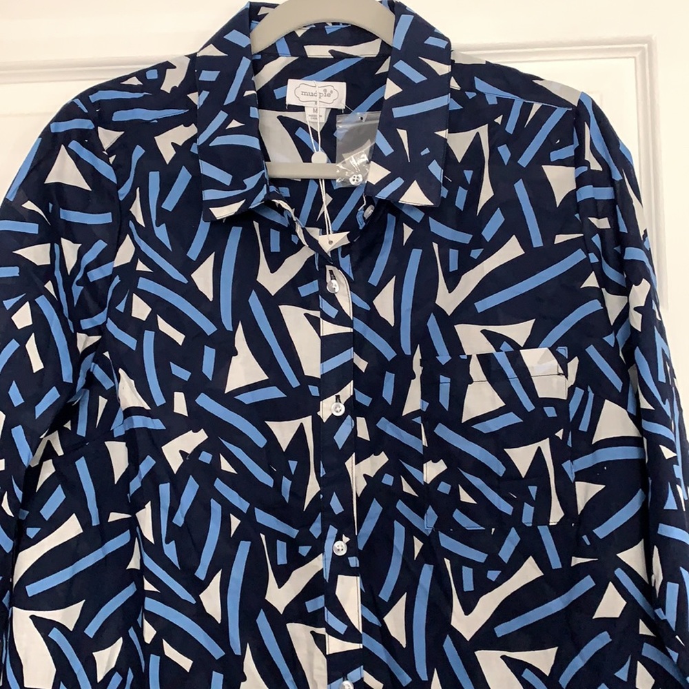 BNWT Mud Pie Beach Cover Up/Dress - Picture 2 of 3